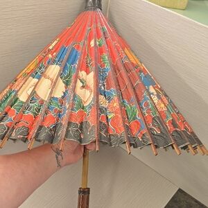 Colorful Floral Parasol
